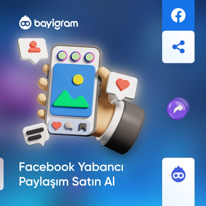 Facebook Yabancı Paylaşım Satın Al