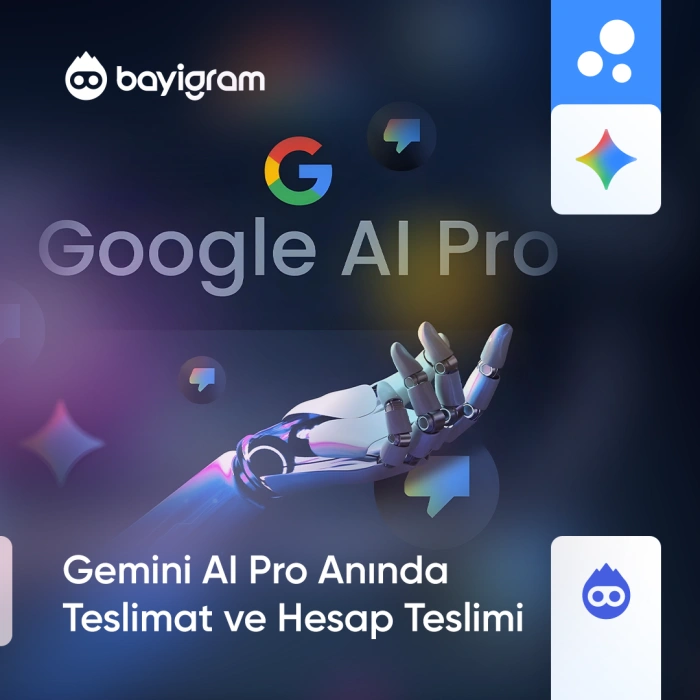 Gemini AI Pro Anında Teslimat ve Hesap Teslimi