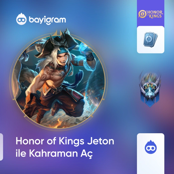 Honor of Kings Jeton ile Kahraman Aç