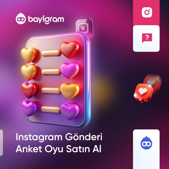 Instagram Gönderi Anket Oyu Satın Al