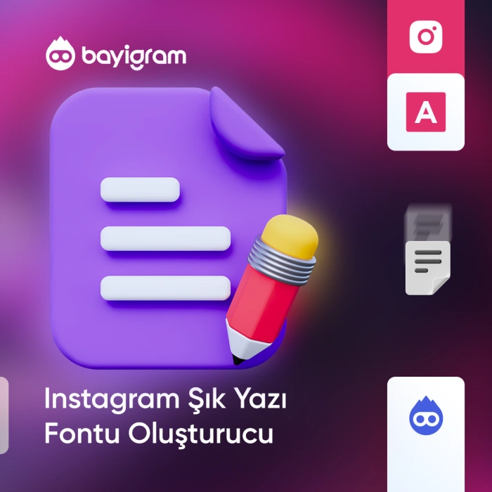 Instagram Şık Yazı Fontu Oluşturucu
