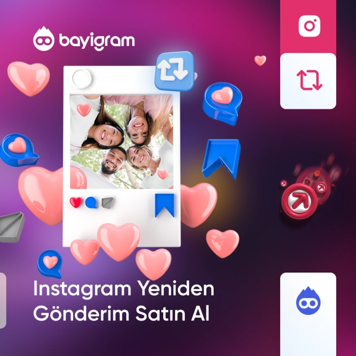 Instagram Yeniden Gönderim Satın Al
