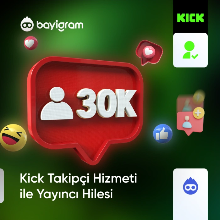 Kick Takipçi Hizmeti ile Yayıncı Hilesi