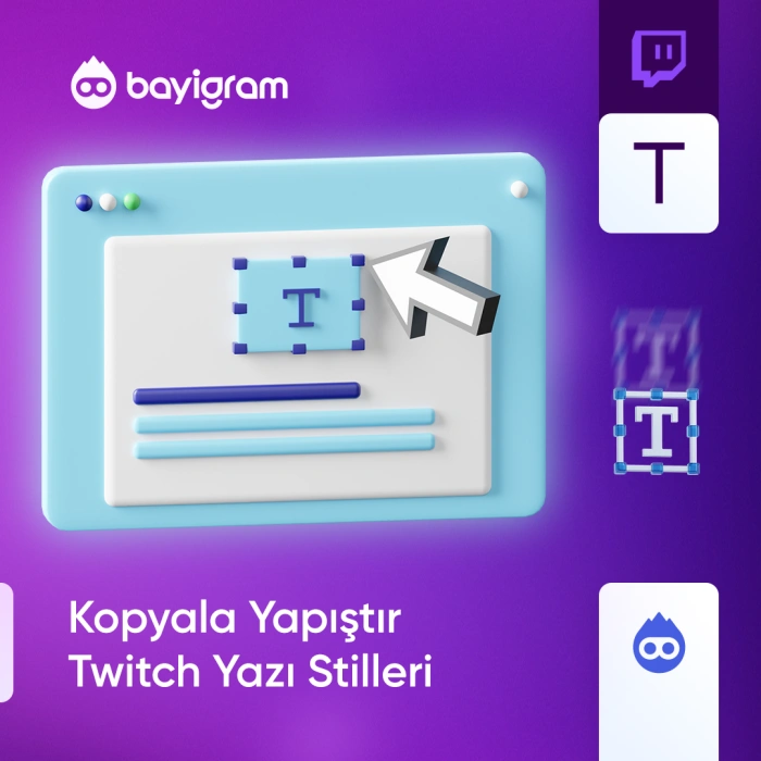 Kopyala Yapıştır Twitch Yazı Stilleri