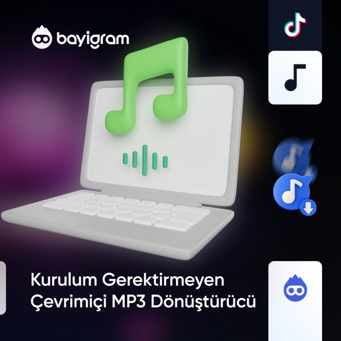 Kurulum Gerektirmeyen Çevrimiçi MP3 Dönüştürücü