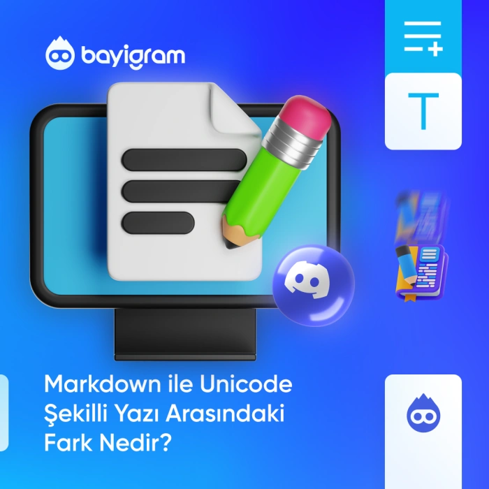 Markdown ile Unicode Şekilli Yazı Arasındaki Fark Nedir?