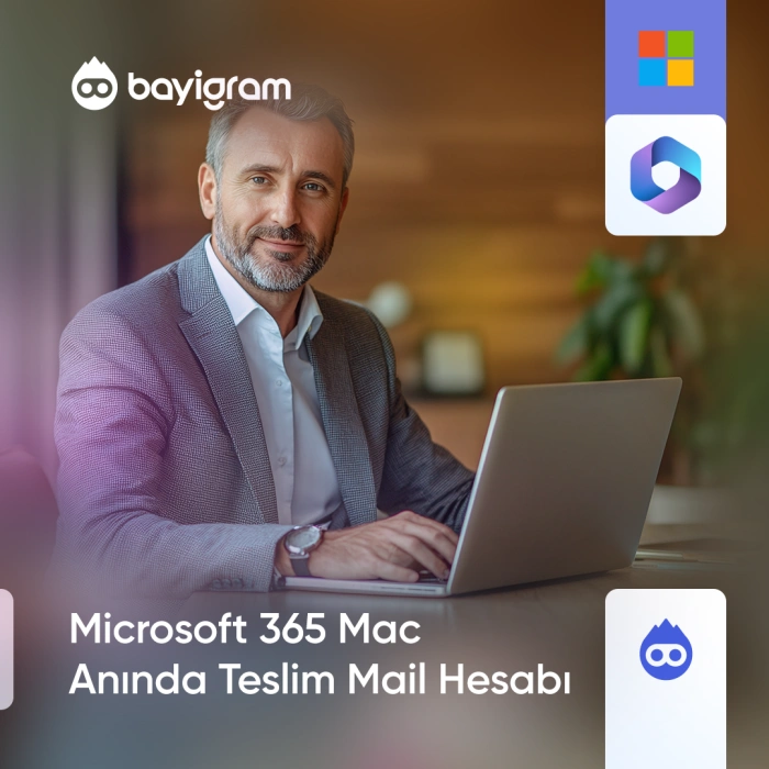 Microsoft 365 Mac Anında Teslim Mail Hesabı