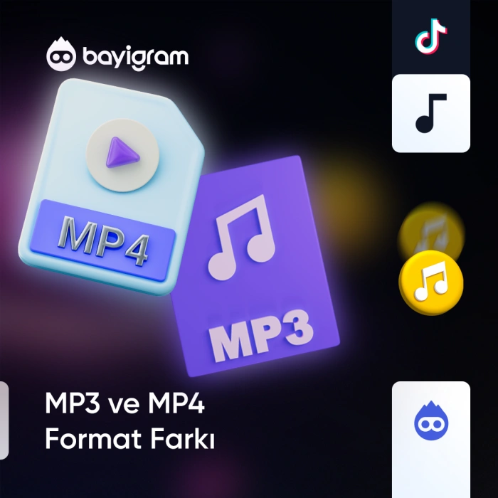 MP3 ve MP4 Format Farkı