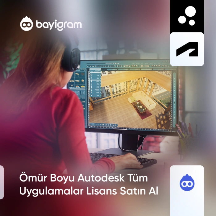Ömür Boyu Autodesk Tüm Uygulamalar Lisans Satın Al