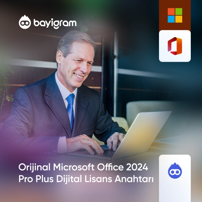 Orijinal Microsoft Office 2024 Pro Plus Dijital Lisans Anahtarı