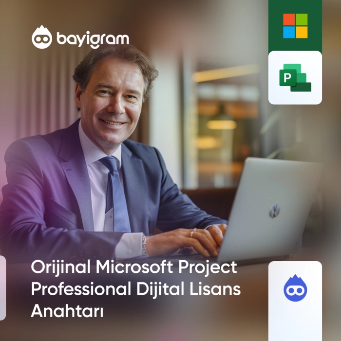 Orijinal Microsoft Project Professional Dijital Lisans Anahtarı