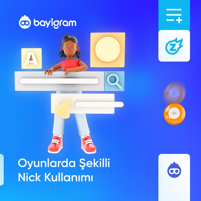 Oyunlarda Şekilli Nick Kullanımı