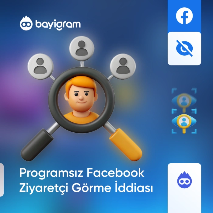 Programsız Facebook Ziyaretçi Görme İddiası