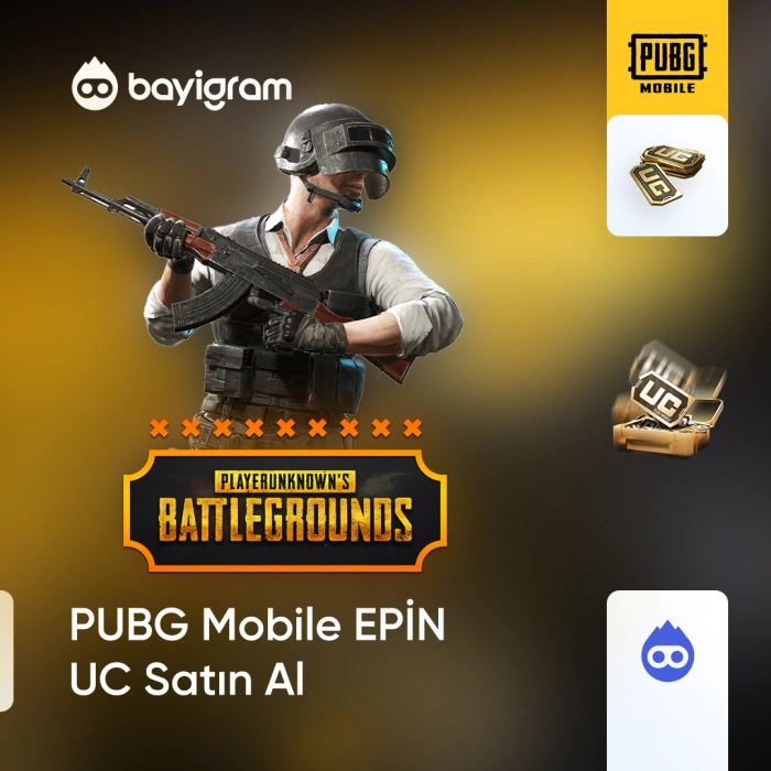 PUBG Mobile EPİN UC Satın Al