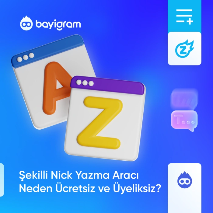 Şekilli Nick Yazma Aracı Neden Ücretsiz ve Üyeliksiz?