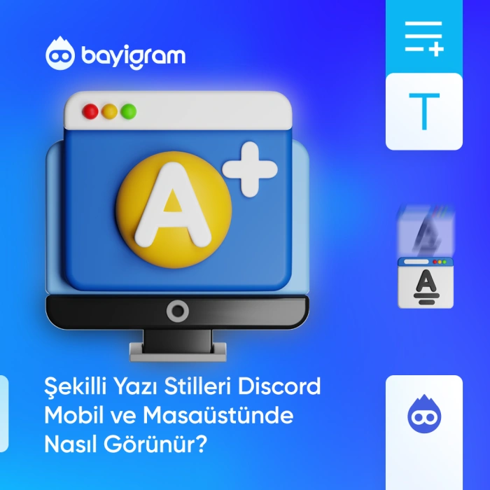 Şekilli Yazı Stilleri Discord Mobil ve Masaüstünde Nasıl Görünür?