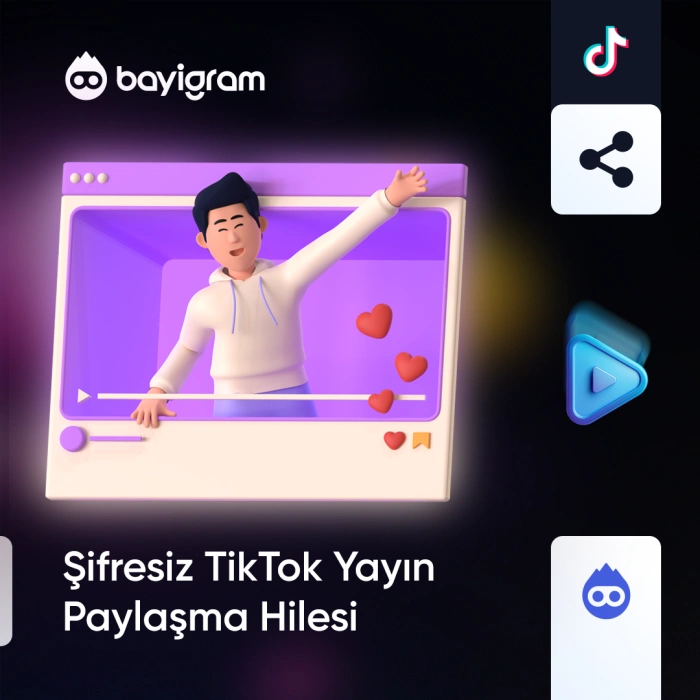 Şifresiz TikTok Yayın Paylaşma Hilesi