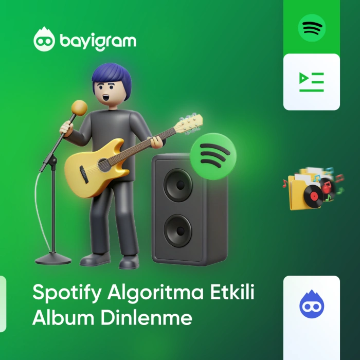 Spotify Algoritma Etkili Album Dinlenme