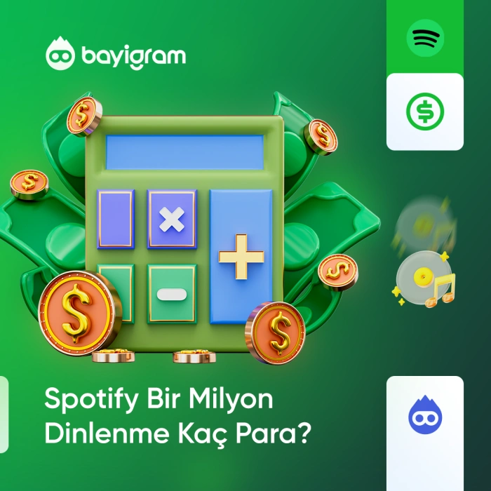 Spotify Bir Milyon Dinlenme Kaç Para