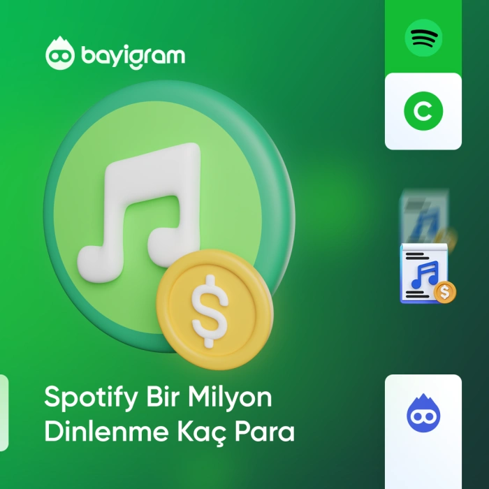 Spotify Bir Milyon Dinlenme Kaç Para