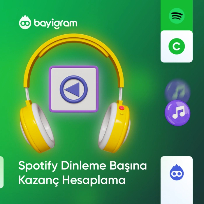 Spotify Dinleme Başına Kazanç Hesaplama