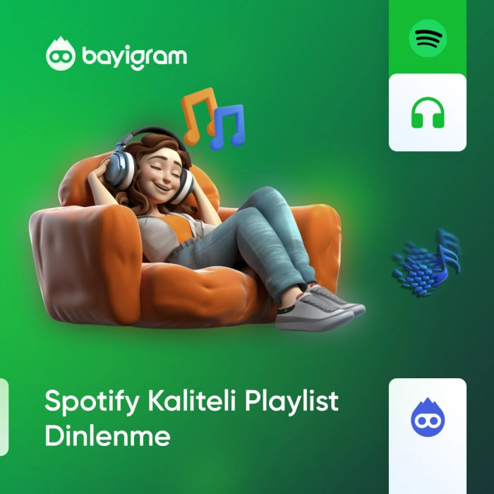 Spotify Kaliteli Playlist Dinlenme