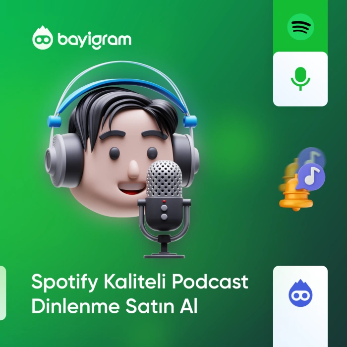 Spotify Kaliteli Podcast Dinlenme Satın Al