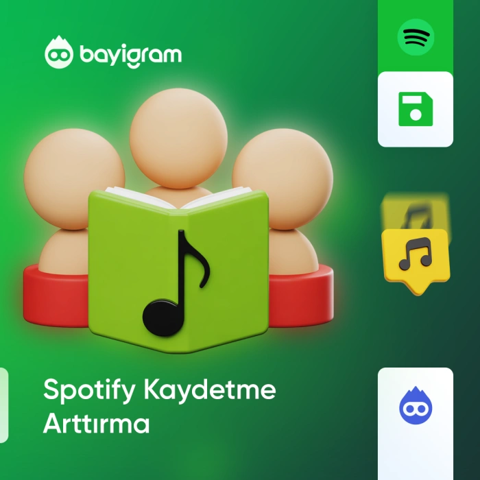 Spotify Kaydetme Arttırma