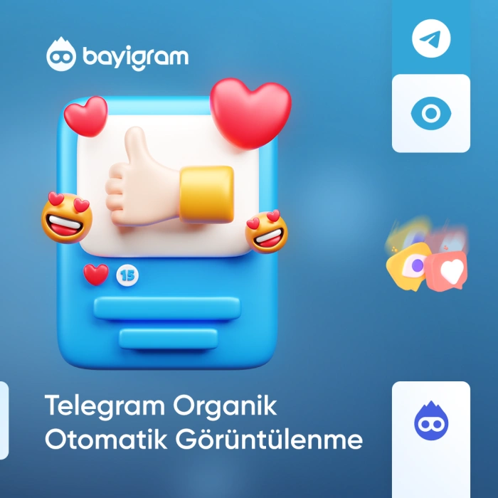Telegram Organik Otomatik Görüntülenme