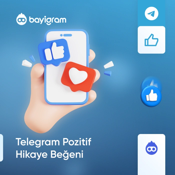 Telegram Pozitif Hikaye Beğeni