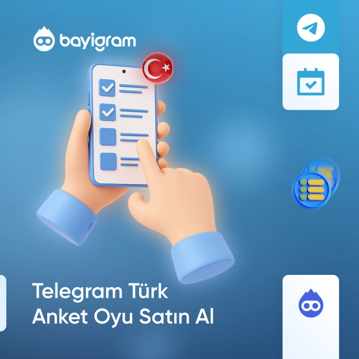 Telegram Türk Anket Oyu Satın Al