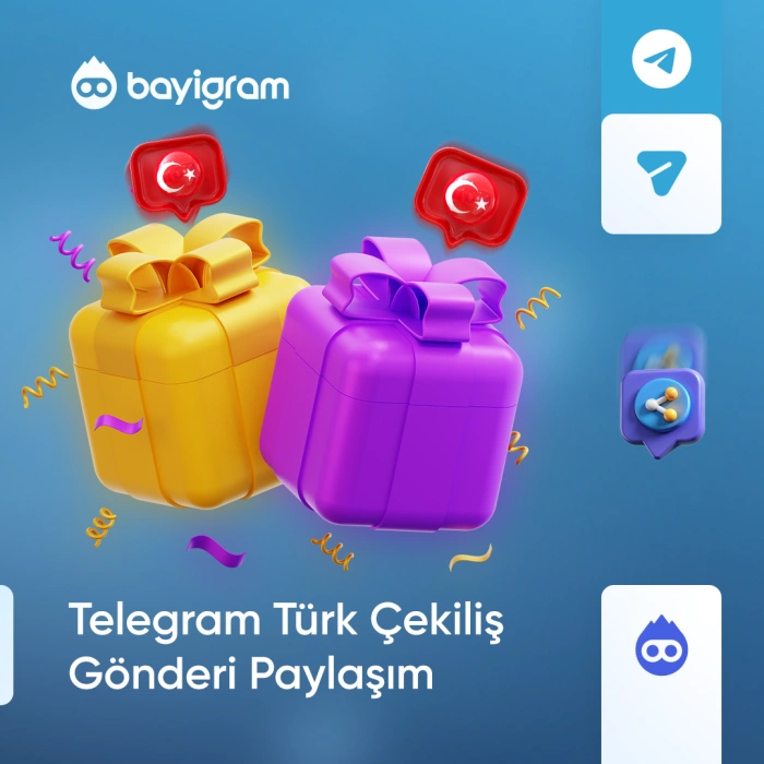 Telegram Türk Çekiliş Gönderi Paylaşım