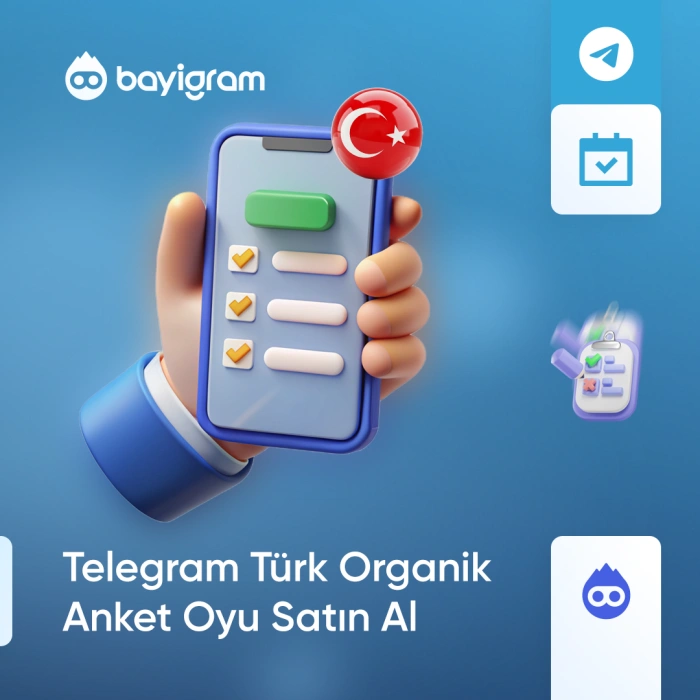 Telegram Türk Organik Anket Oyu Satın Al