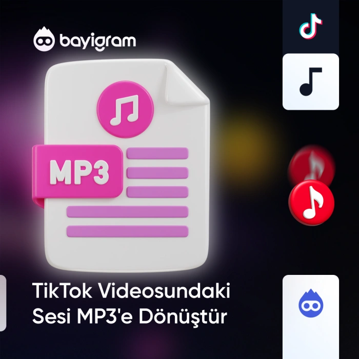 TikTok Videosundaki Sesi MP3'e Dönüştür
