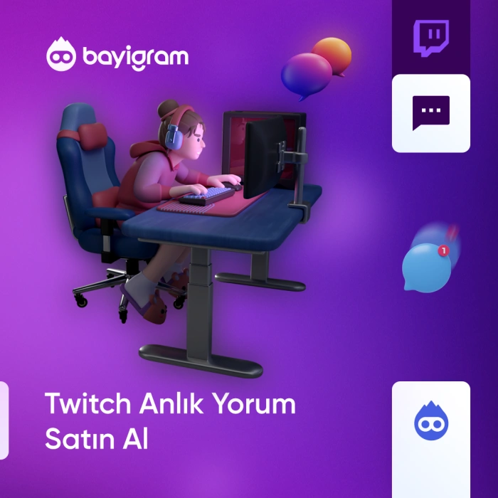 Twitch Anlık Yorum Satın Al