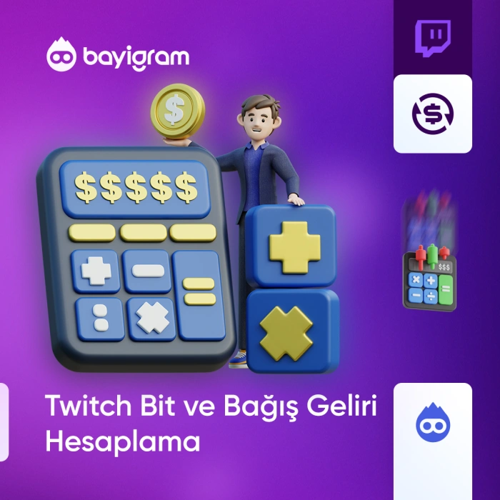 Twitch Bit ve Bağış Geliri Hesaplama