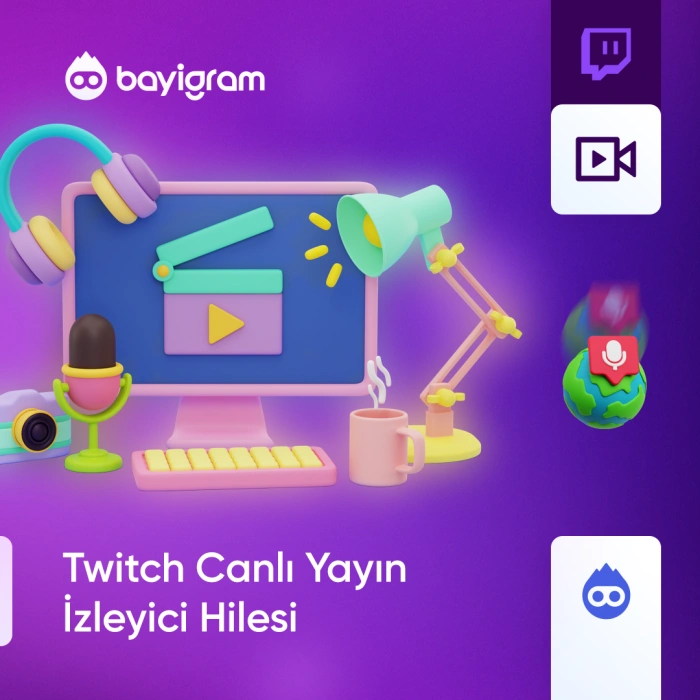 Twitch Canlı Yayın İzleyici Hilesi