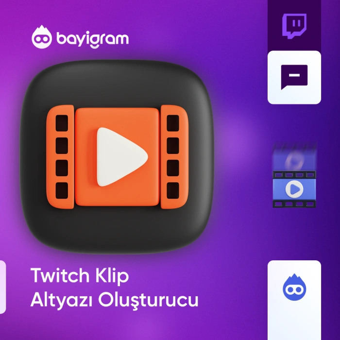 Twitch Klip Altyazı Oluşturucu