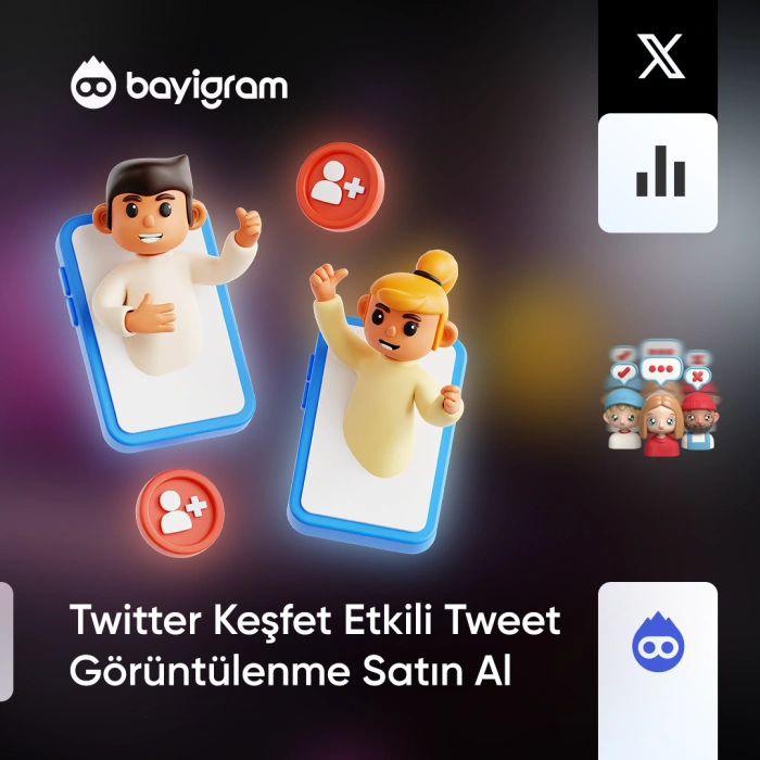 Twitter Keşfet Etkili Tweet Görüntülenme Satın Al