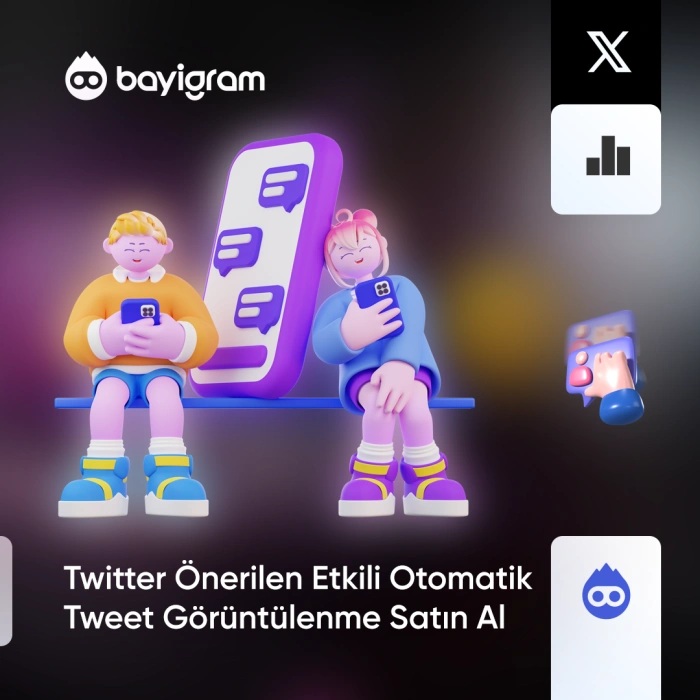 Twitter Önerilen Etkili Otomatik Tweet Görüntülenme Satın Al