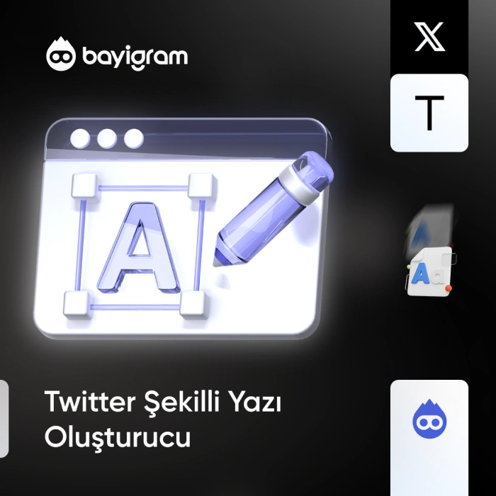 Twitter Şekilli Yazı Oluşturucu