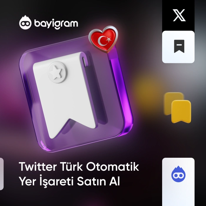 Twitter Türk Otomatik Yer İşareti Satın Al