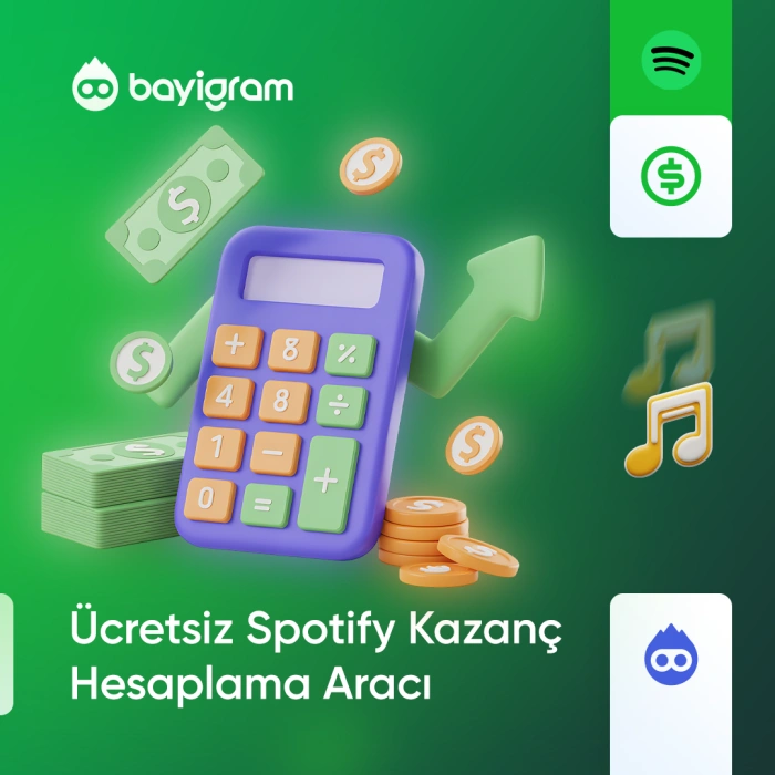 Ücretsiz Spotify Kazanç Hesaplama Aracı