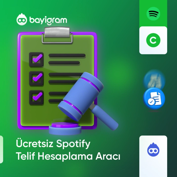 Ücretsiz Spotify Telif Hesaplama Aracı
