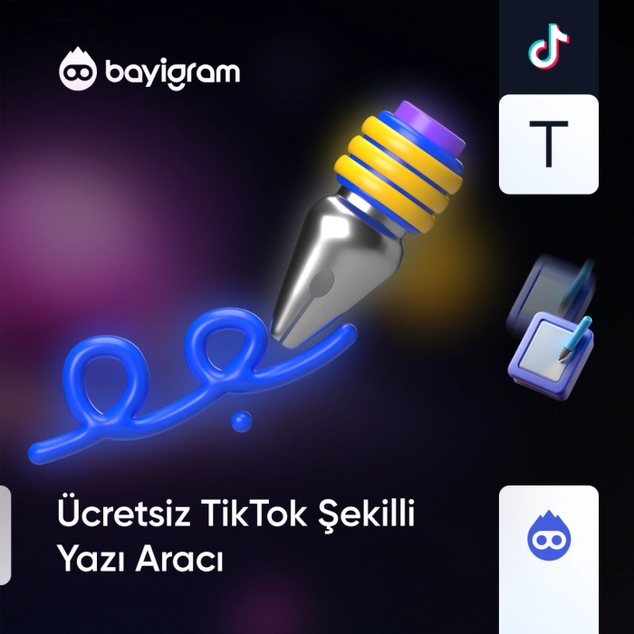 Ücretsiz TikTok Şekilli Yazı Aracı