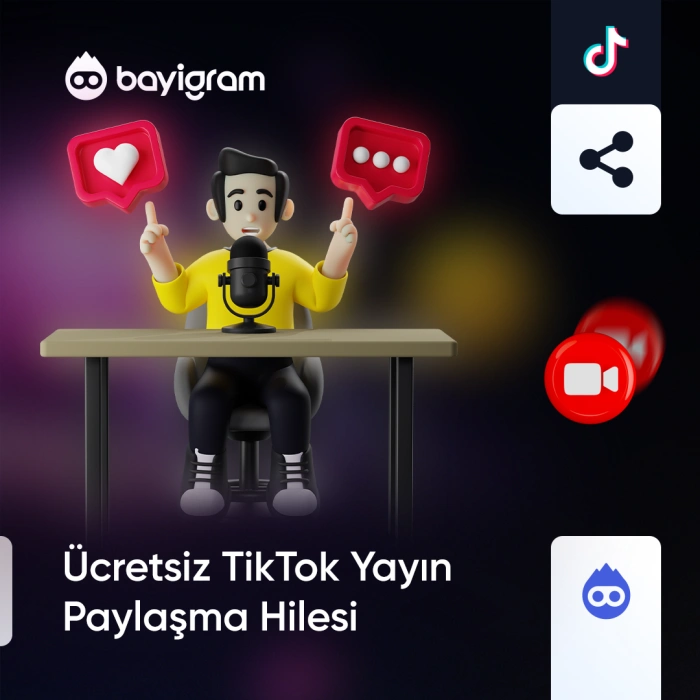 Ücretsiz TikTok Yayın Paylaşma Hilesi