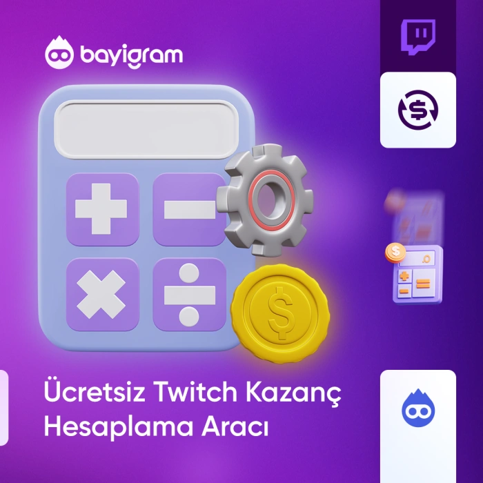 Ücretsiz Twitch Kazanç Hesaplama Aracı