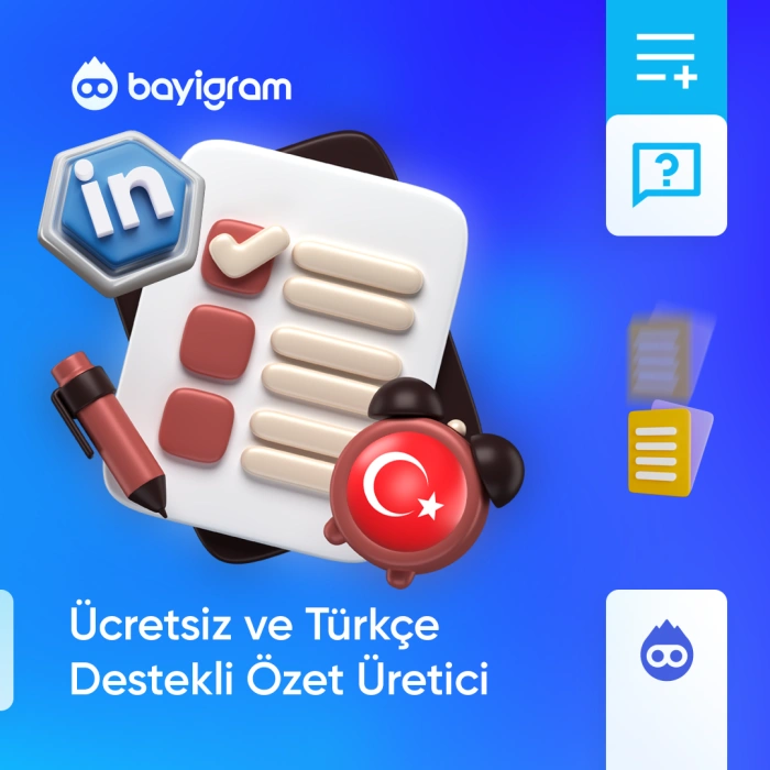 Ücretsiz ve Türkçe Destekli Özet Üretici