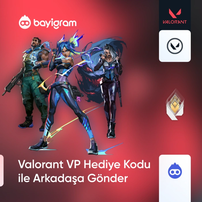 Valorant VP Hediye Kodu ile Arkadaşa Gönder