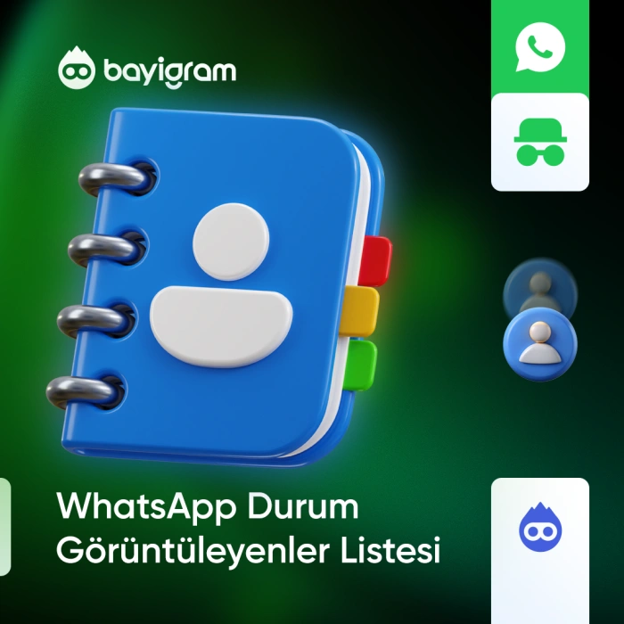 WhatsApp Durum Görüntüleyenler Listesi
